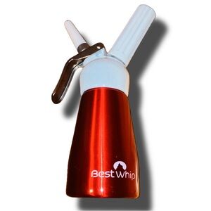 Brand New W/O Box Red and white BestWhip whipped cream dispenser